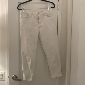 All Saints white jeans